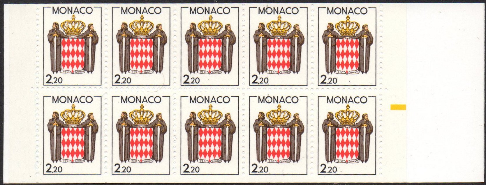 Fontvieille : Timbres-Poste Monaco Carnet Booklet 1987